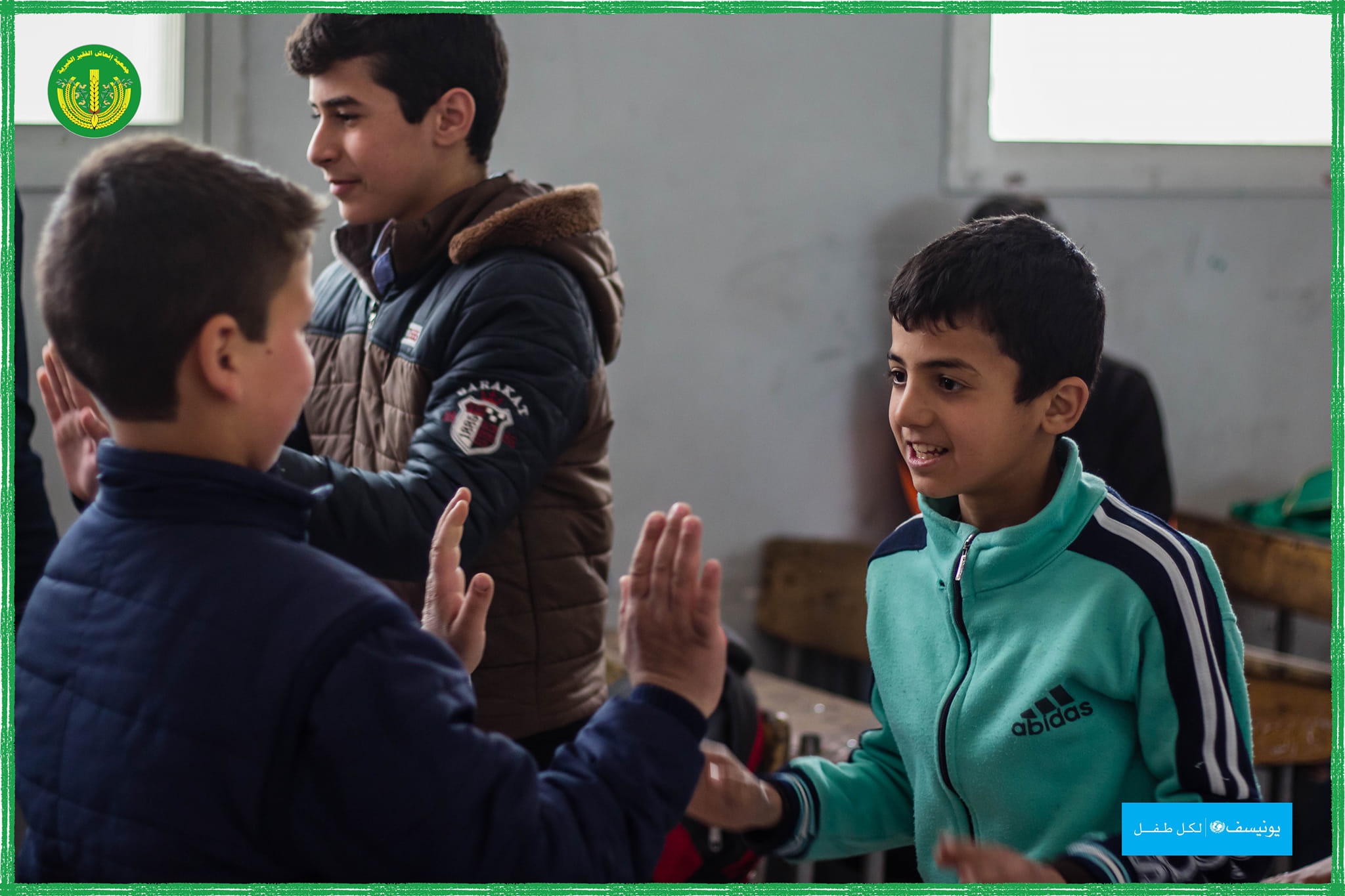 الأطفال قصة حلم وقصيدة أمل وخاطرة عذوبة 🥰💚.